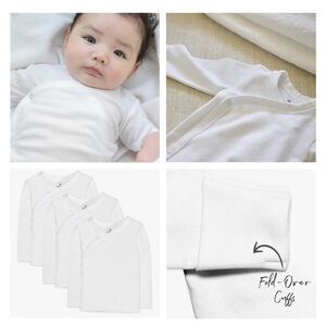 NWT! HonestBaby Organic Cotton Kimono Tops & Sleeveless Muscle T-Shirts Newborn